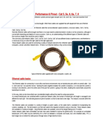 Ethernet Cable: Types, Performance & Pinout - Cat 5, 5e, 6, 6a, 7, 8