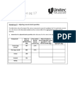 Class Exercise PG 17: ENGGDE4201 Material (Civil)