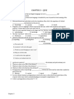 Translation Theory - Chapter 3 Quiz