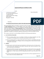 Bank Audit MRL Format