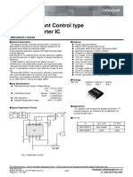 Quasi-Resonant Control Type DC/DC Converter IC: Datasheet