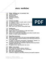 2 Respiratory Medicine: Streptococcus Pneumoniae Klebsiella Pneumoniae Legionella Pneumophila Mycoplasma Pneumoniae