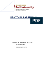 Pharmaceutical Chemistry I (D. Pharm 1st Year)