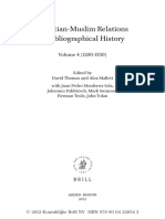 Hoover, J. 2012. Ibn Taymiyya. in Chr-Muslim Rel. A Bibliographical History