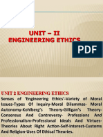Unit - Ii Engineering Ethics