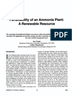 Perishability of An Ammonia Plant: A Renewable Resource: Ken Wright Lyndon Wagenknecht