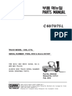 Parts Manual: Truck Model: C60L-C75L SERIAL NUMBER: P680L-0059 & Above-9674KF