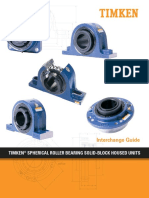 Spherical Roller Bearing SBHU Interchange Guide 10784