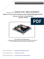 Newage Sx440 Avr, Replacement: Same Fit Form and Function As The Original Newage SX440