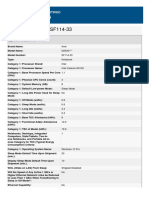 Computers: Acer - N20H2 : SF114-33