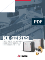 CURTIS Nxb75 Rotary Screw Information With Icommand Touch