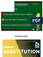 Substitution