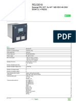 Product Data Sheet: Easergy P3U 3CT 1io 4VT 16DI 8DO 48-230V DI24V LC + RS232