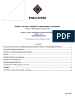 Polymer80: Phoenix Version - G150 80% Lower Receiver Instructions