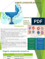 Organic and Inorganic Compounds Around Us