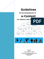 CWSN E-Content Guidelines