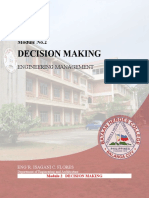 Module 2 Decision Making