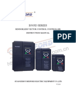 B503D Series: Sensorless Vector Control Controller Instruction Manual