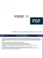 NBME 11 BLOCK 1-4 (No Answers Version)