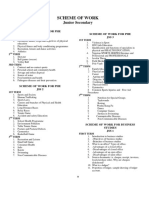 Scheme of Work