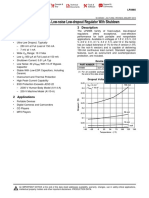 LP2985 150-Ma Low-Noise Low-Dropout Regulator With Shutdown: 1 Features 3 Description