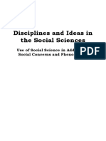 Disciplines and Ideas in The Social Sciences