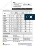 MF-MSMF Series - PTC Resettable Fuses: Features