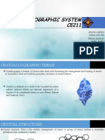 Crystallographic System Revised