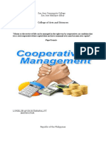 Cooperative Management