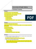 Primary Health Care Services & Family Medicine: 3.1. Growth Chart& Nutritional Counseling