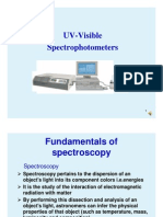 Presentation of UV-Visible Spectrophotometr