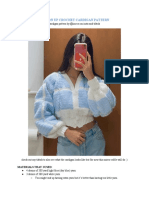 Salinan Button Up Cardigan Sweater Pattern