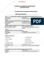 Technical Communication (MCQS)