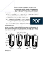 Injectors Types of Nozzle in IC Engine: Pintle Nozzle, Single Hole Nozzle, Multihole Nozzle, Pintaux Nozzle