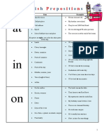 Prepositions