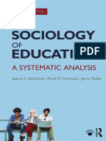 2the Sociology of Education - A Systematic Analysis (2017, Routledge)