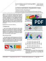 Design and Simulation of Different Progressive Tools