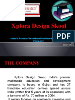 Xplora Design Skool: India's Premier Vocational Multimedia Education Company