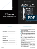 HUANANZHI X99 TF-User's Manual