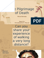 The Pilgrimage of Death: Manuel Bernabe