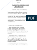 FC Sem 2 Sustainable Development Concept and Components