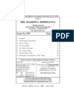 Sri Madhwa Siddhanta: Issue No. 290 Mar. 2016