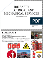 Fire and Electrical Services and Mechanical Services in Hospital