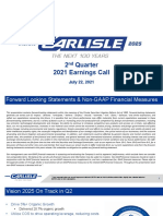 2 Quarter 2021 Earnings Call: July 22, 2021