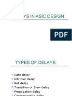 Delays in Asic Design