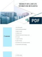 Design of A Multi-Storeyed Building