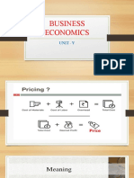 UNIT 5 - Pricing Decisions