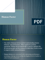 Human Factor and Elements