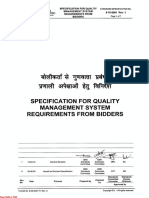 Specification For QMS Requirements 6-78-0001 - Rev. 1