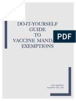 Vaccine Exemptions - DIY Guide